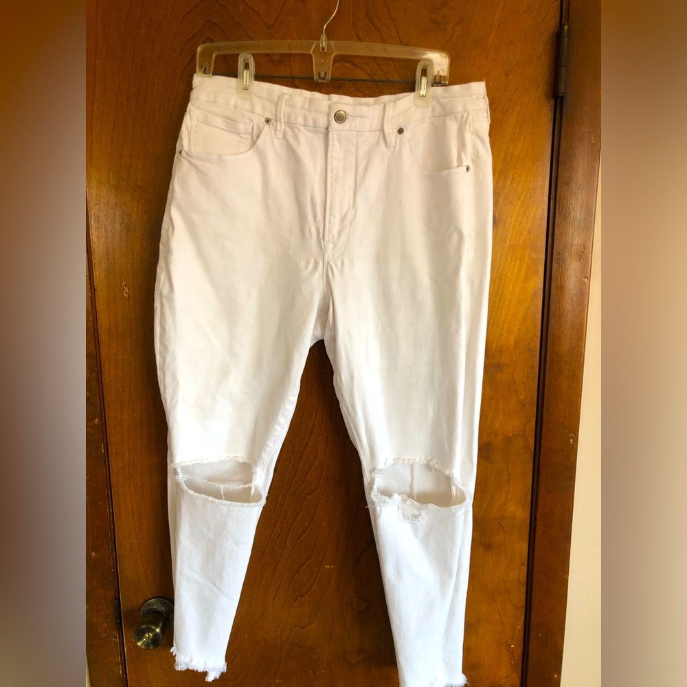 Good American Women’s White Jeans